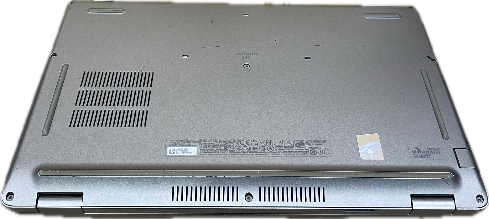 Dell Latitude 5431 i7-1270P GeForce MX550 16GB 256GB SSD No Power Adapter READ