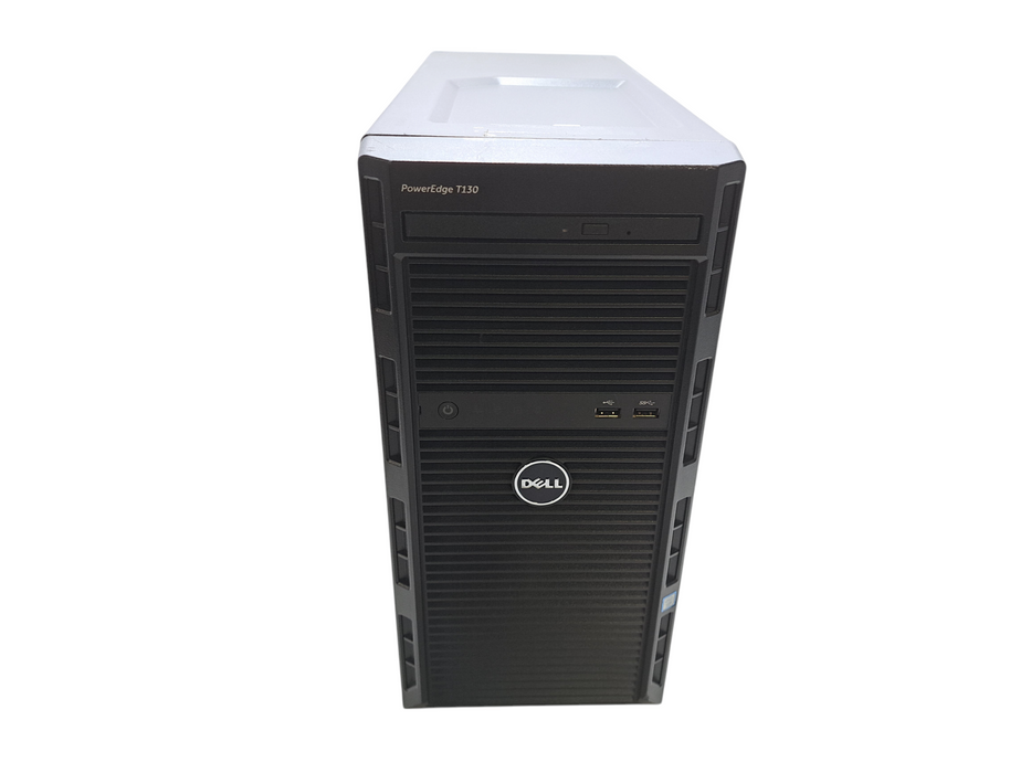 Dell PowerEdge T130 Server | Xeon E3-1280 v6 @3.90GHz, 8GB ECC DDR4, No RAID
