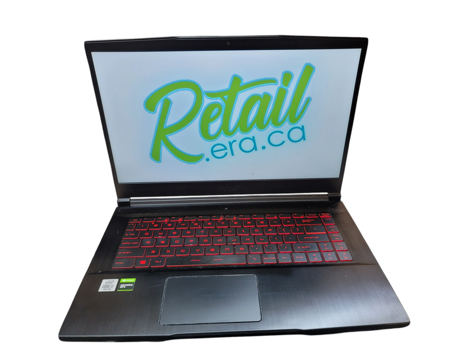 MSI GF63 Thin i7-10750H 16GB DDR4 GTX 1650 256GB NVMe