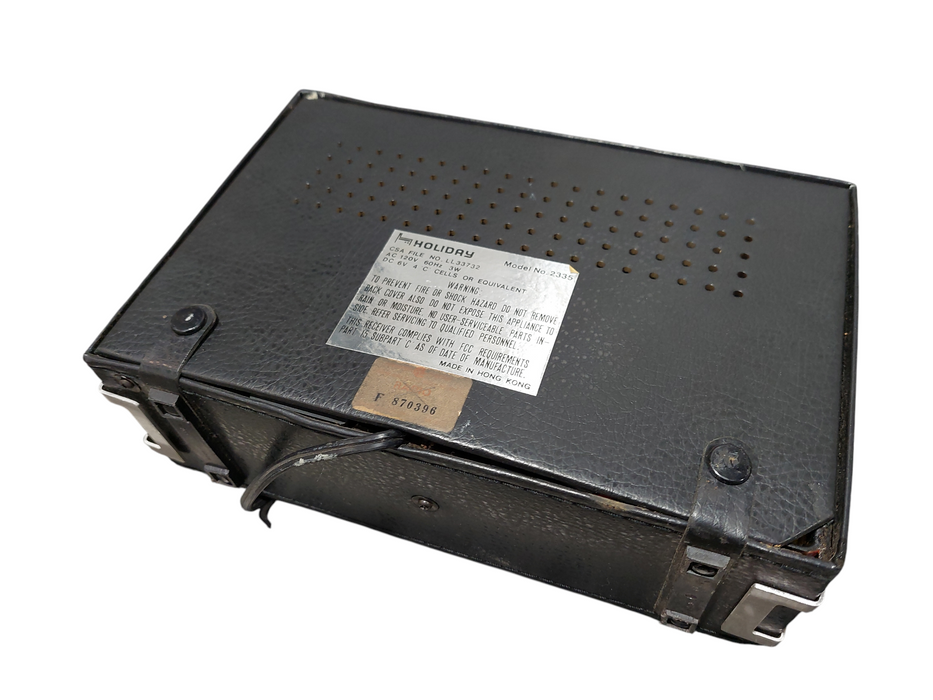 Holiday RADIO ( Parts ) Model: 2335