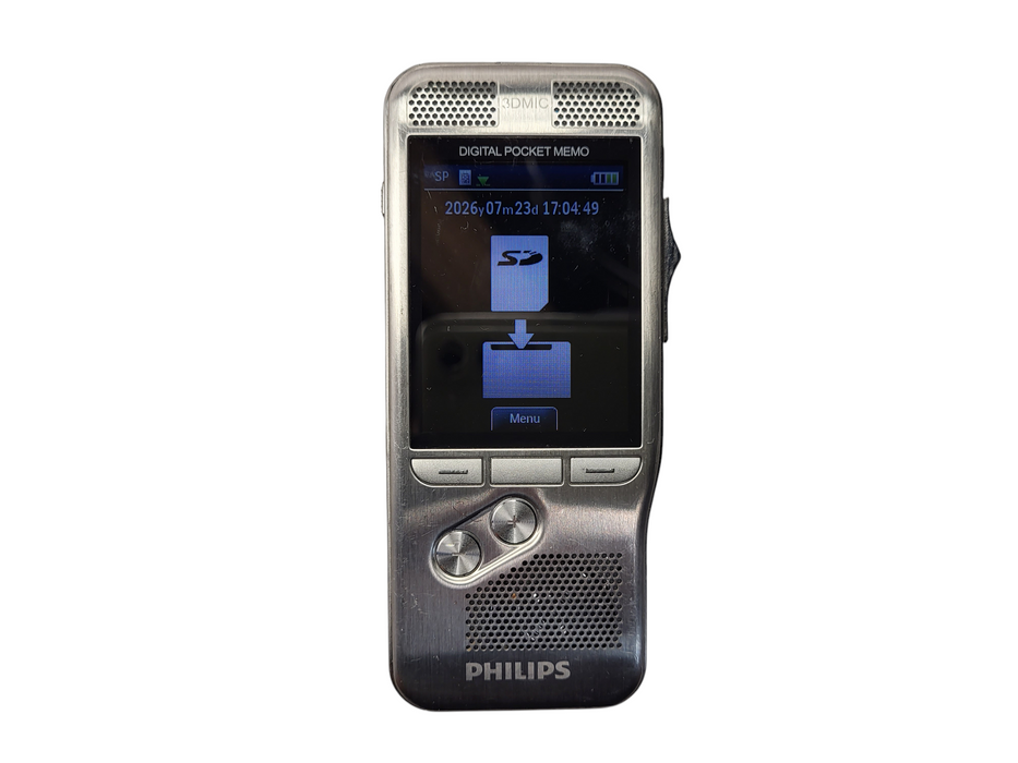 Phillips Digital Pocket Memo 3DMIC Digital Speech Recorders
