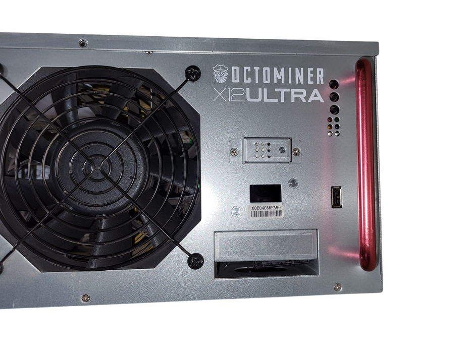 Octominer X12ULTRA 12 GPU Crypto Mining Rig 2250W  **NO GPUs**