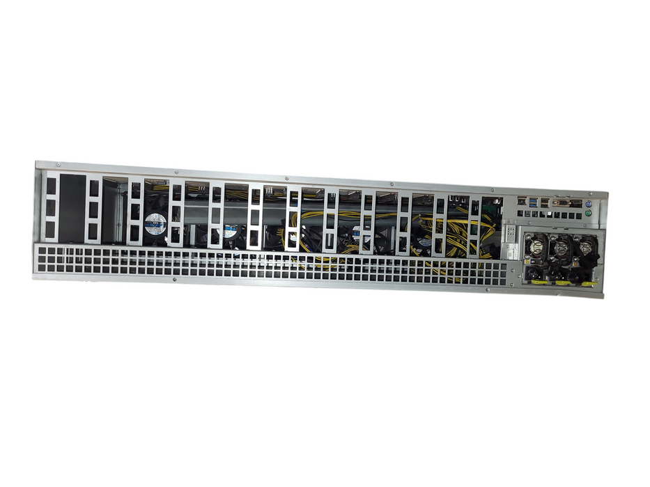Octominer X12ULTRA 12 GPU Crypto Mining Rig 2250W  **NO GPUs**