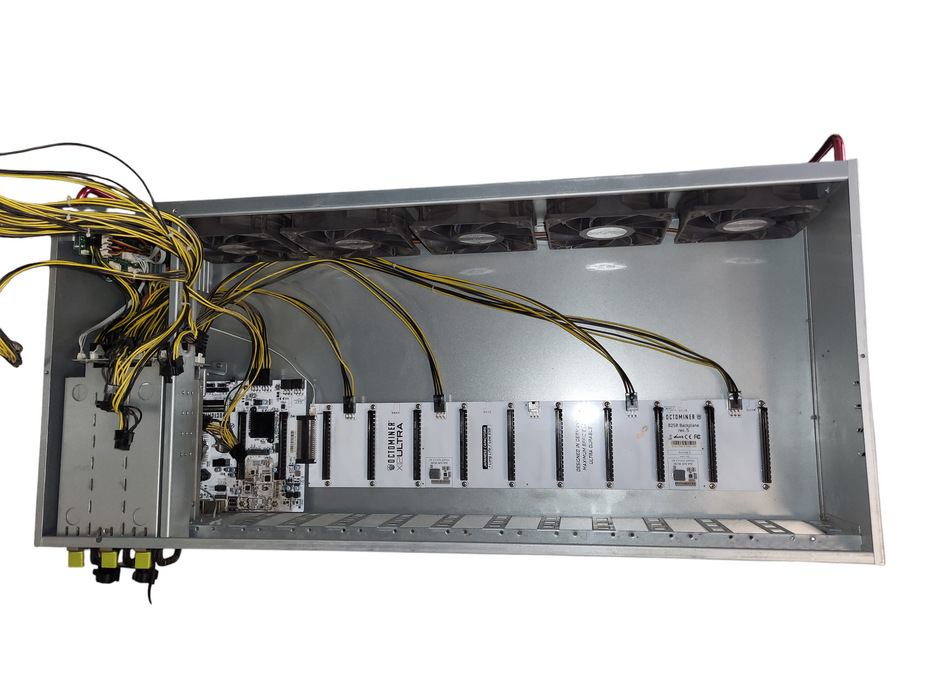 Octominer X12ULTRA 12 GPU Crypto Mining Rig 2250W  **NO GPUs**
