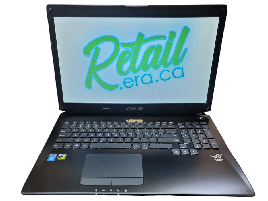 ASUS ROG G750JX 17.3" i7-4700HQ 16GB DDR3 GTX 770M 256GB SSD NO POWER ADAPTER