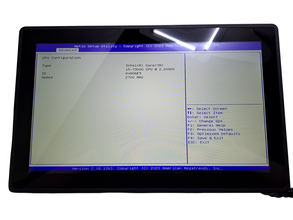 Maple Systems PC1316BP Heavy Industrial Touch Panel PC | i5-7300U, 16GB, 1TB HDD
