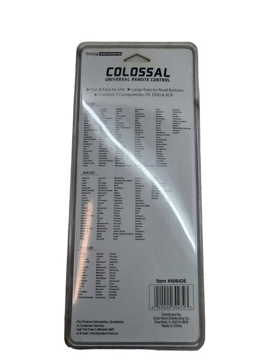 COLOSSAL TV REMOTE %