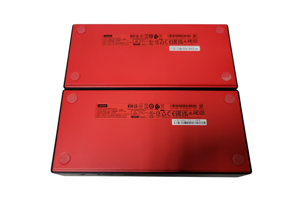 LOT 2x Lenovo ThinkPad Universal USB-C Dock LDA-KP