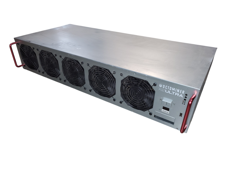 Octominer X12ULTRA 12 GPU Crypto Mining Rig 2250W  **NO GPUs** READ