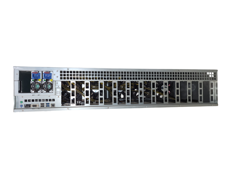 Octominer X12ULTRA 12 GPU Crypto Mining Rig 2250W  **NO GPUs** READ