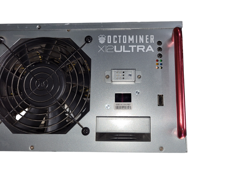 Octominer X12ULTRA 12 GPU Crypto Mining Rig 2250W  **NO GPUs** READ