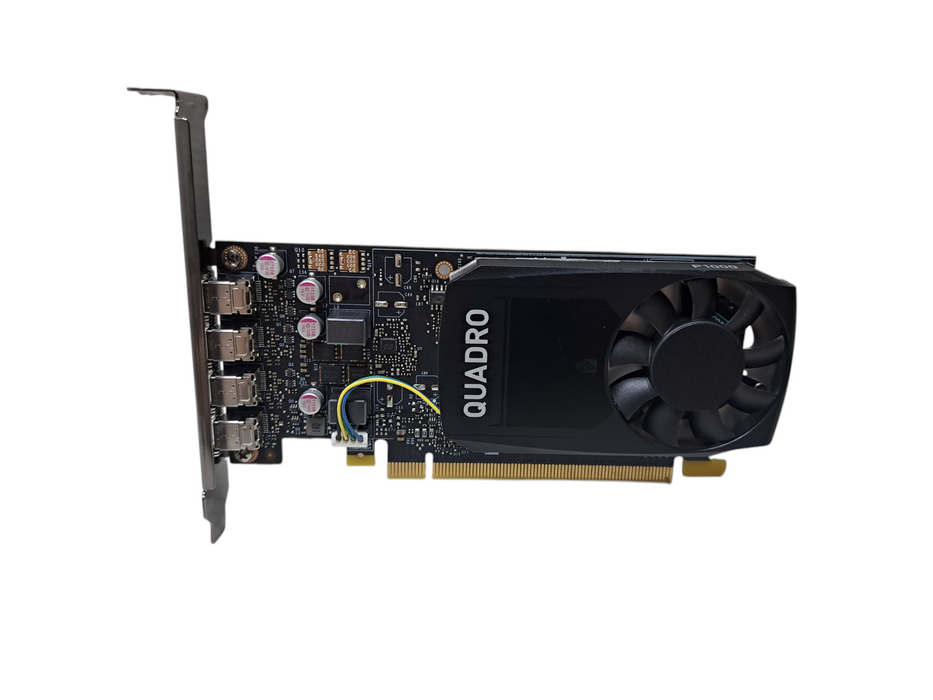 NVIDIA Quadro P1000 4GB GDDR5 Graphics Card Full Height | 4x Mini DP