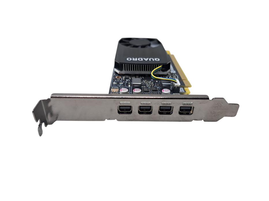 NVIDIA Quadro P1000 4GB GDDR5 Graphics Card Full Height | 4x Mini DP