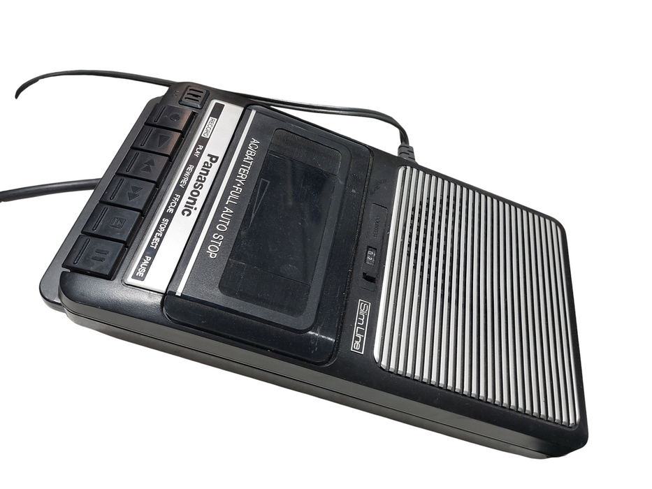 Panasonic Tape Recorder AC/Battery / Full Auto Stop Model: RQ-2102 SlimLine