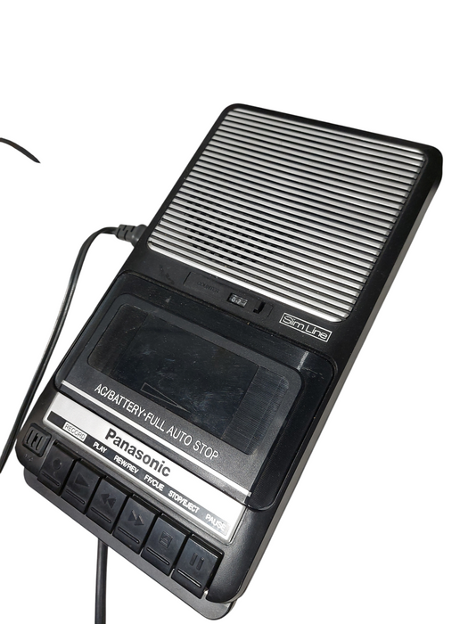 Panasonic Tape Recorder AC/Battery / Full Auto Stop Model: RQ-2102 SlimLine