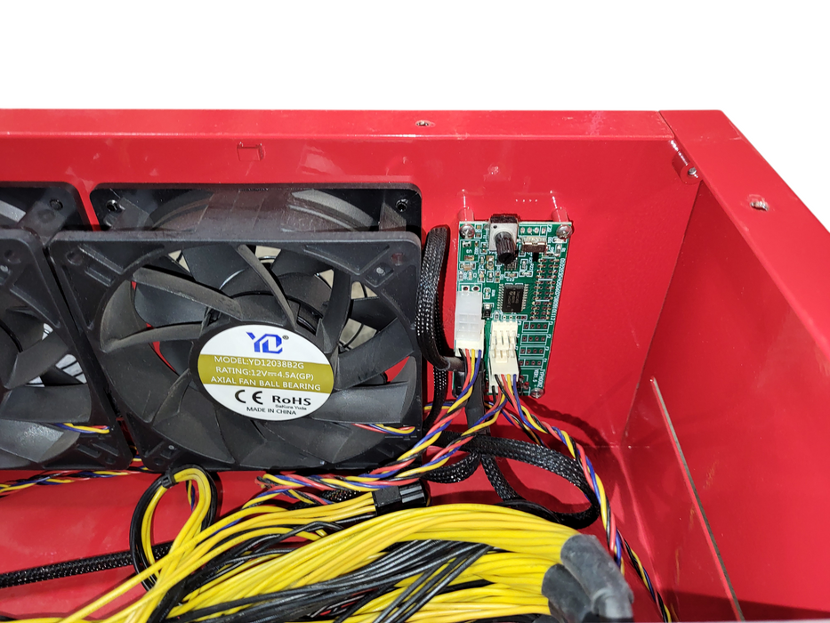 Mystic Miner 10x GPU Mining 3300W PSU Rig READ