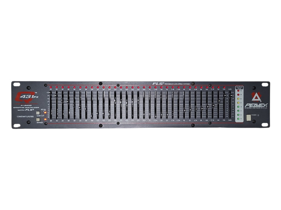 Peavey 431 FX 31 Band Graphic EQ Equalizer
