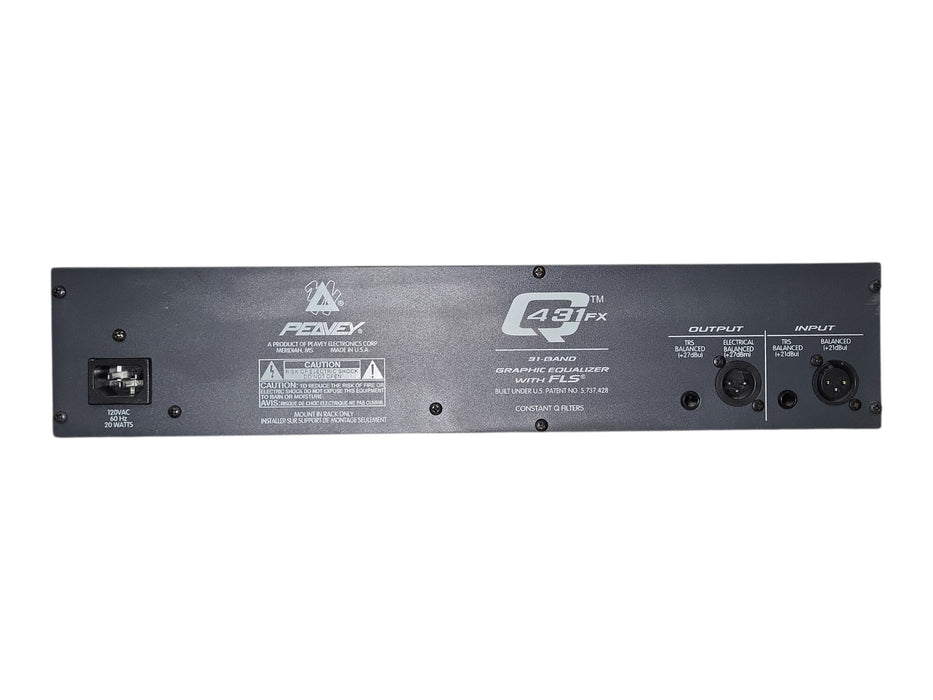 Peavey 431 FX 31 Band Graphic EQ Equalizer