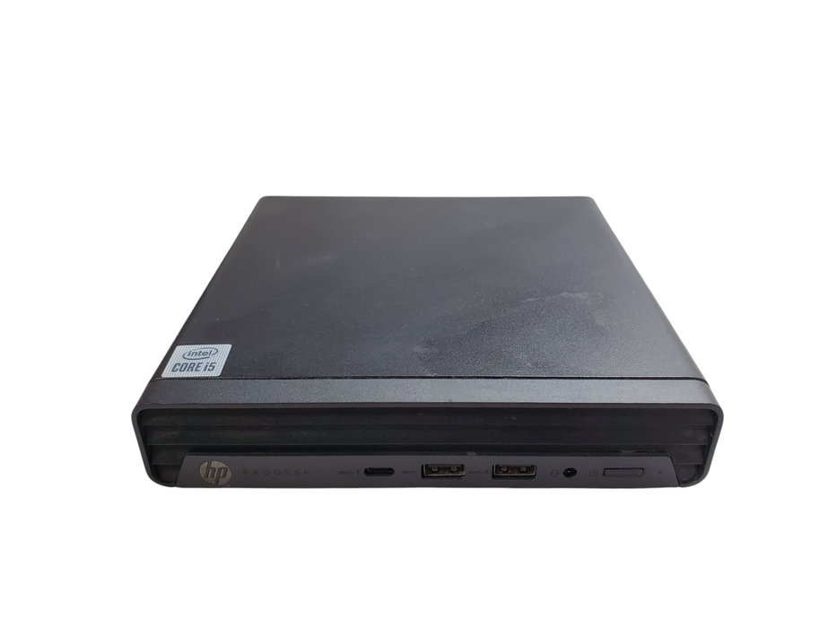 HP ProDesk 400 G6 Mini PC - Core i5-10500T, 8GB DDR4, 256GB NVMe