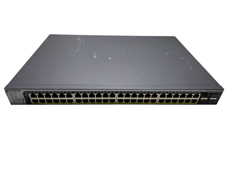 Netgear ProSafe GS752TP 48-Port Gigabit PoE  Smart Switch 4x SFP Ports