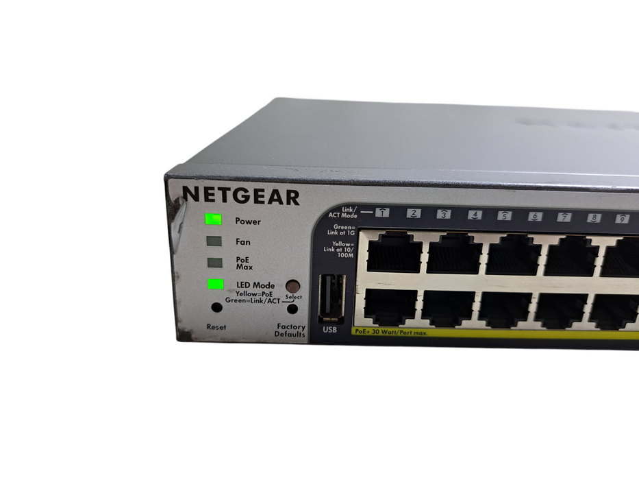 Netgear ProSafe GS752TP 48-Port Gigabit PoE  Smart Switch 4x SFP Ports