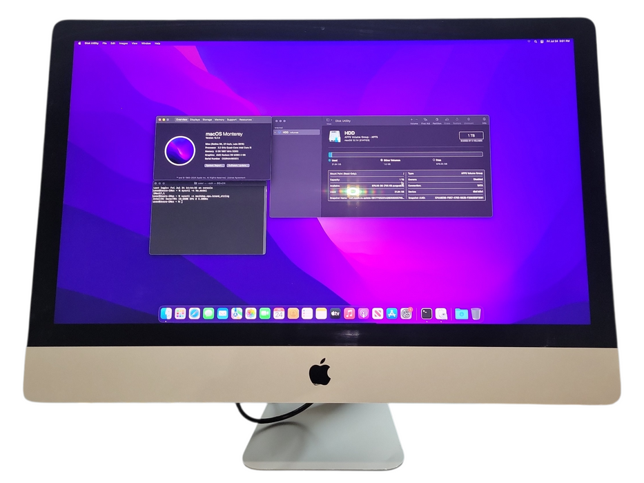 Apple iMac Retina 5K 27" Late 2015 i5-6500 8GB RAM 1TB HDD AMD R9 M380 2GB *Qty*