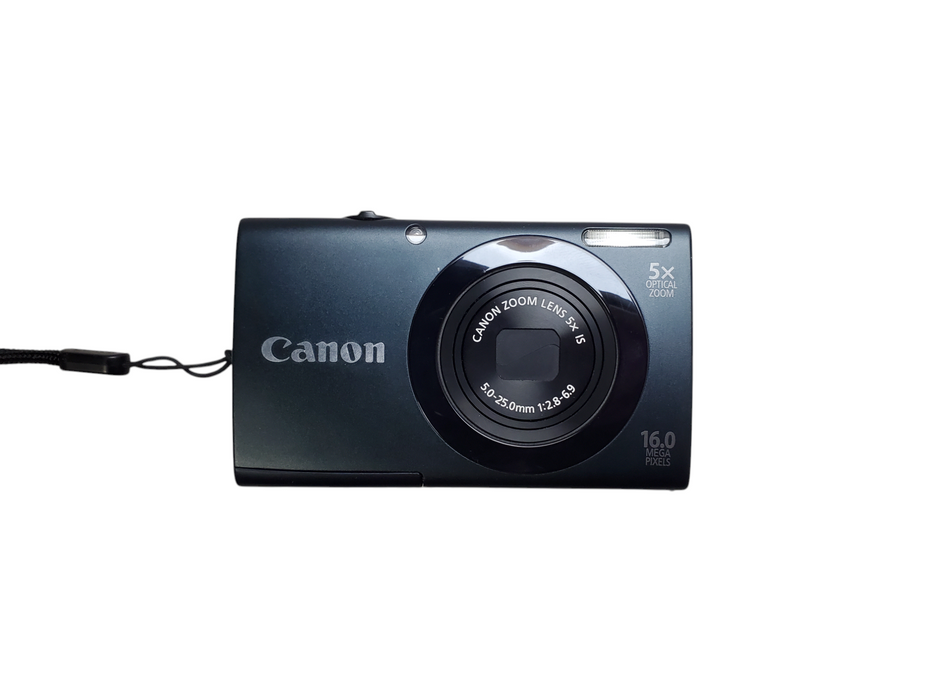 Canon PowerShot A3400 IS 16.0MP Digital Camera w/ Battery