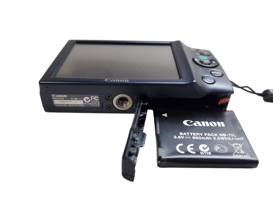 Canon PowerShot A3400 IS 16.0MP Digital Camera w/ Battery