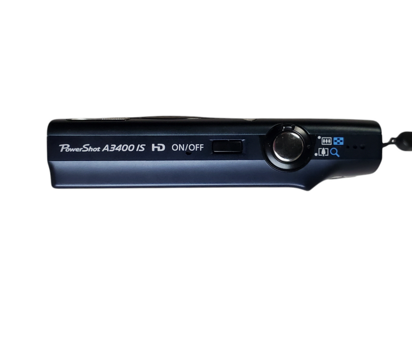Canon PowerShot A3400 IS 16.0MP Digital Camera w/ Battery