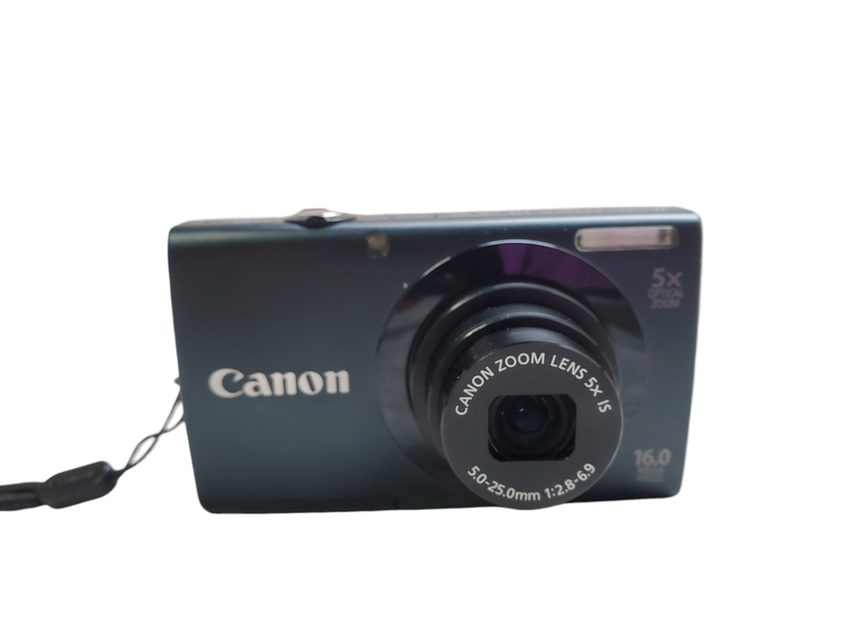 Canon PowerShot A3400 IS 16.0MP Digital Camera w/ Battery