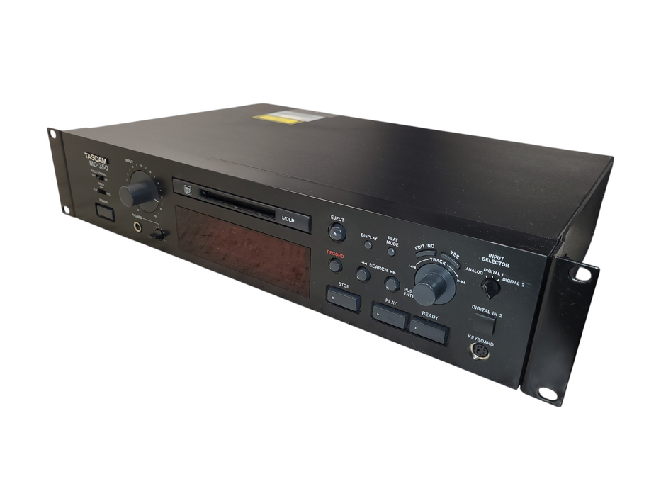 Tascam MD-350 Professional Mini Disc Player Recorder MD Deck from Japan Used
