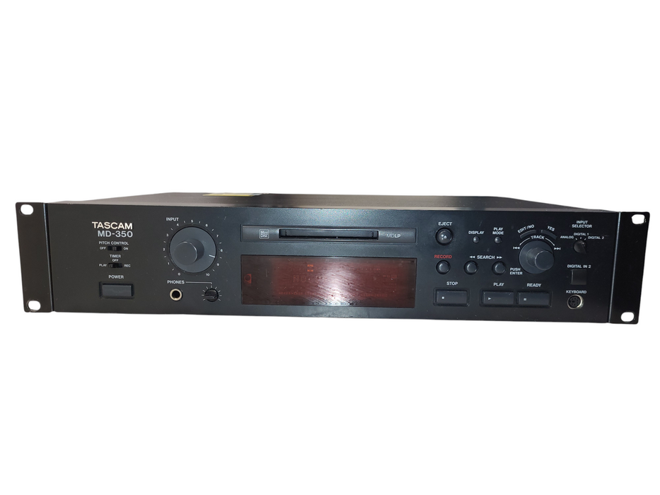 Tascam MD-350 Professional Mini Disc Player Recorder MD Deck from Japan Used