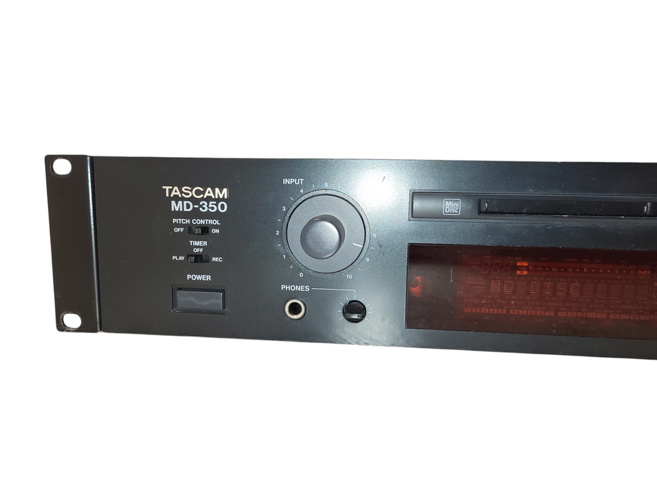 Tascam MD-350 Professional Mini Disc Player Recorder MD Deck from Japan Used