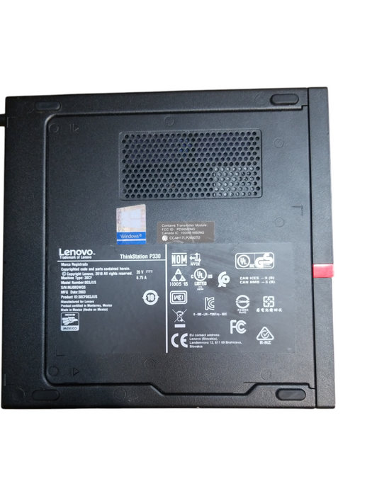 Lenovo ThinkStation P330 USFF Core i7-9700T CPU 16GB RAM 256GB NVMe w/ AC