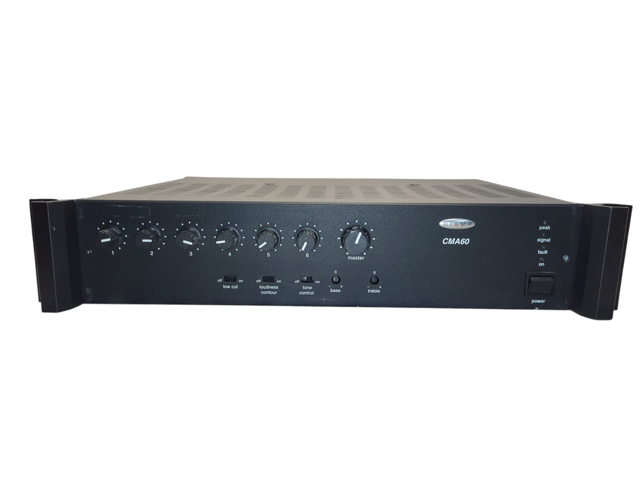 Biamp Precedence CMA60 6-CH Commercial Audio Mixer Amplifier