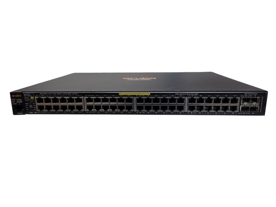 Aruba 2530-48G PoE+ J9772A | 48-Port Gigabit PoE+ Managed Switch 4x SFP
