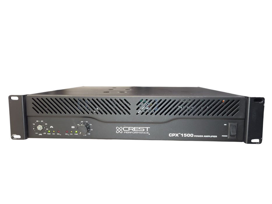Crest Audio CPX 1500 2-Channel Professional Power Amplifier READ