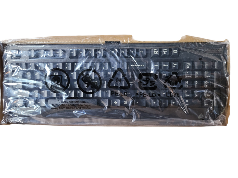 Lenovo Wired USB AI Desktop Keyboard Black USB-A Copilot Key FRU 5D50U84616
