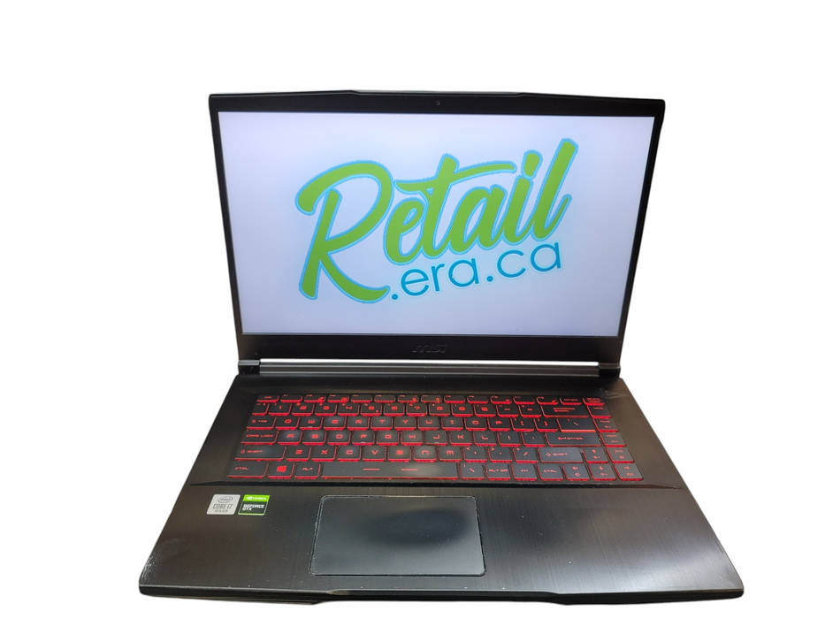 MSI GF63 Thin i7-10750H 16GB DDR4 GTX 1650 256GB NVMe