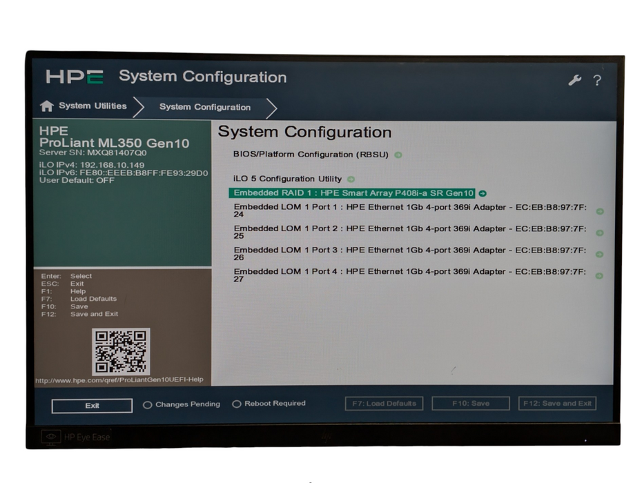HPE ProLiant ML350 Gen 10 2x Intel Xeon SIVLER 4114 128GB RAM 4x 500GB HDD