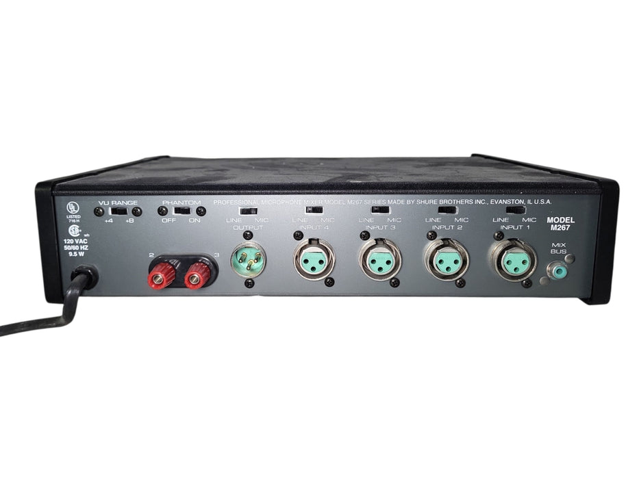 Shure M267 4 Channel Audio Mixer