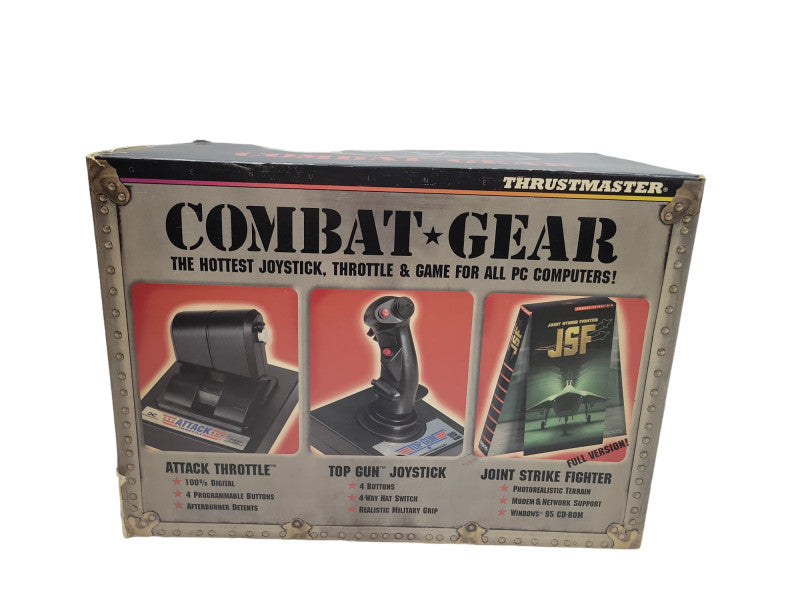 Vintage THRUSTMASTER Combat Gear Kit %