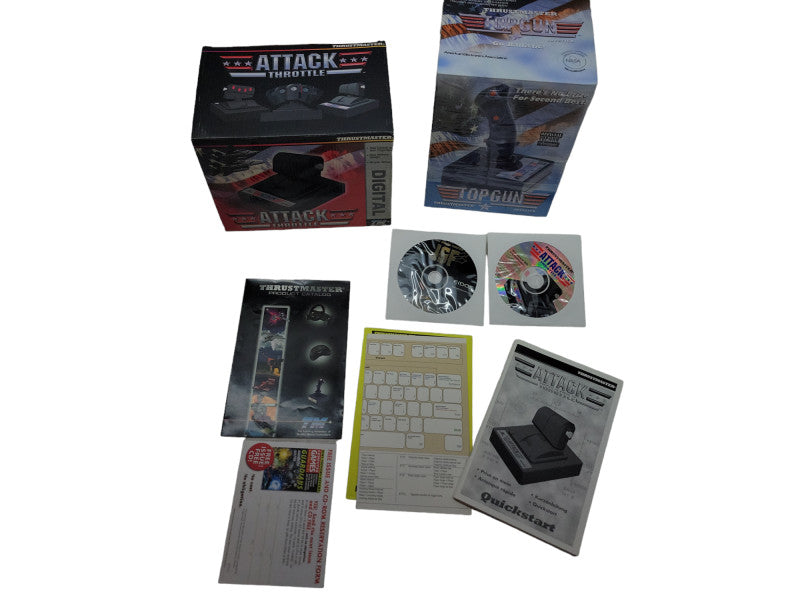 Vintage THRUSTMASTER Combat Gear Kit %