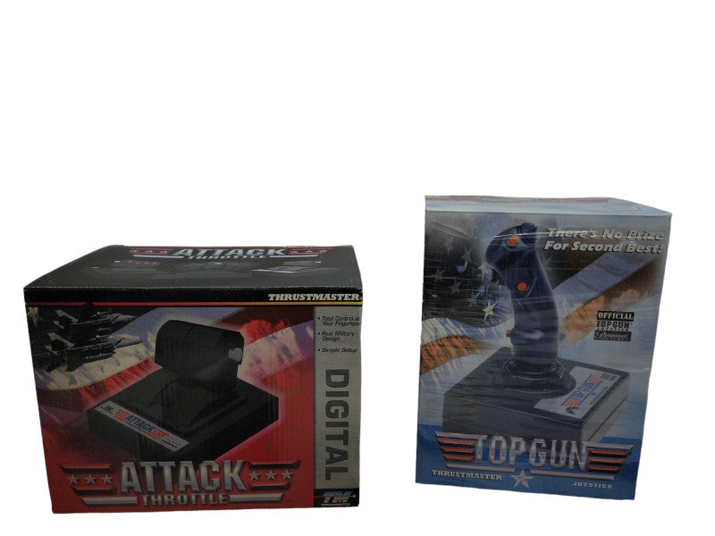 Vintage THRUSTMASTER Combat Gear Kit %