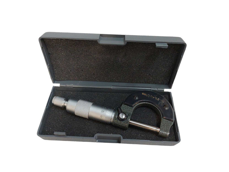Outside Micrometer Tool in Case Guage 0-25X0.01mm Caliper Tool Q=