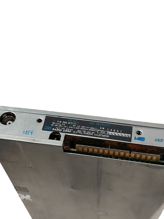 ADF Receiver KR87 King Radio Corp KR87TSO PN: 066-1072-00