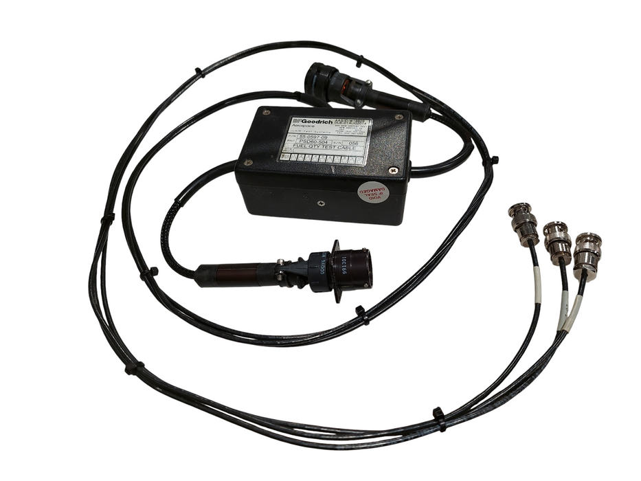 JCAIR PSD60-504 Fuel QuantitySystemTestCable BFGoodrich Aerospace Pn: 55-0597-09