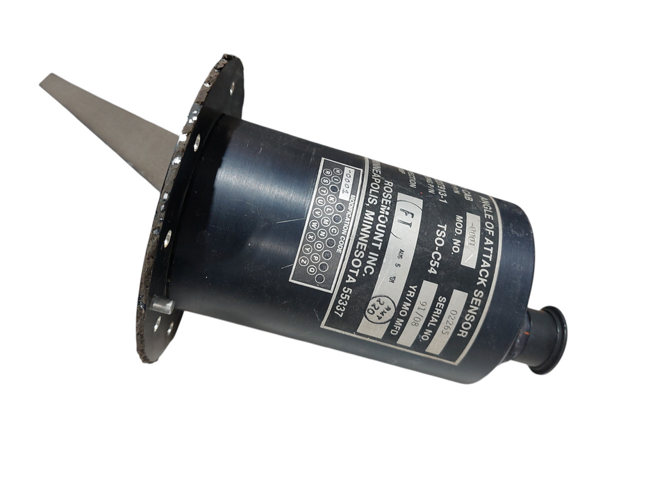 Rosemount Inc. AOA Angle of Attack Sensor Model: 0001  861 Cab TSO-C54