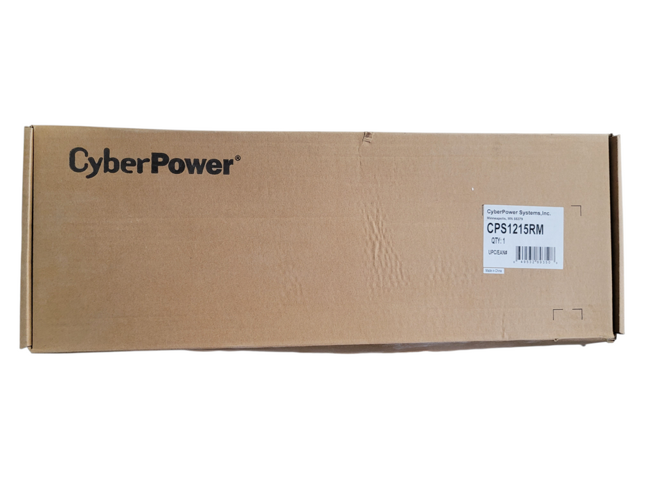 CyberPower CPS1215RM Rackmount Surge Protector PDU 10 Outlet 15ft Cord