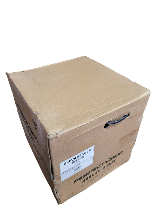 RG6 Black Cable CMG FT4 305-meter 1000-ft Reel-in-Box thousand-feet, ULPVRG6GBLK